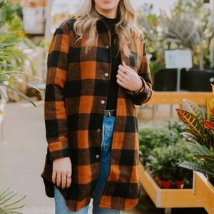 Rd Style plaid shacket